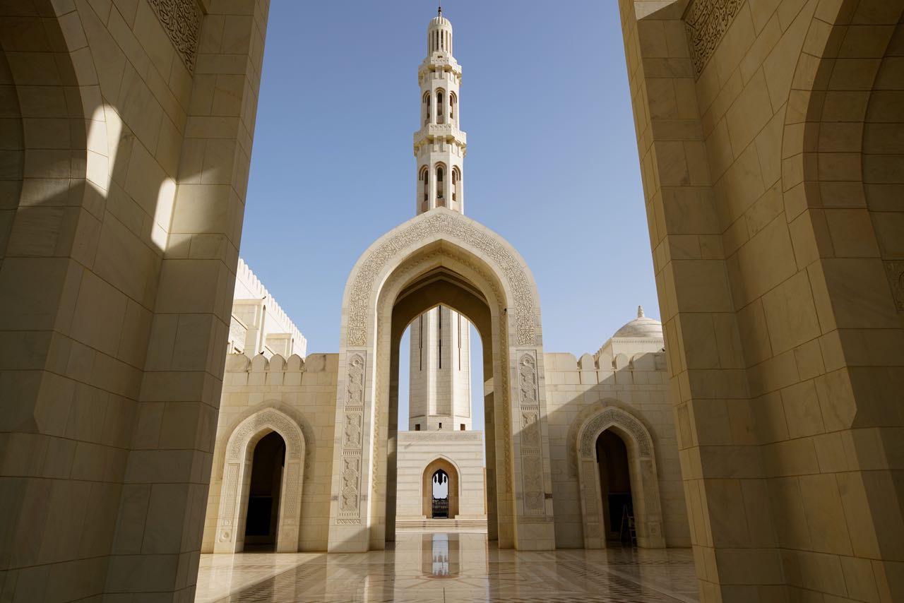 Sultan Qaboos Grand Mosque in Oman