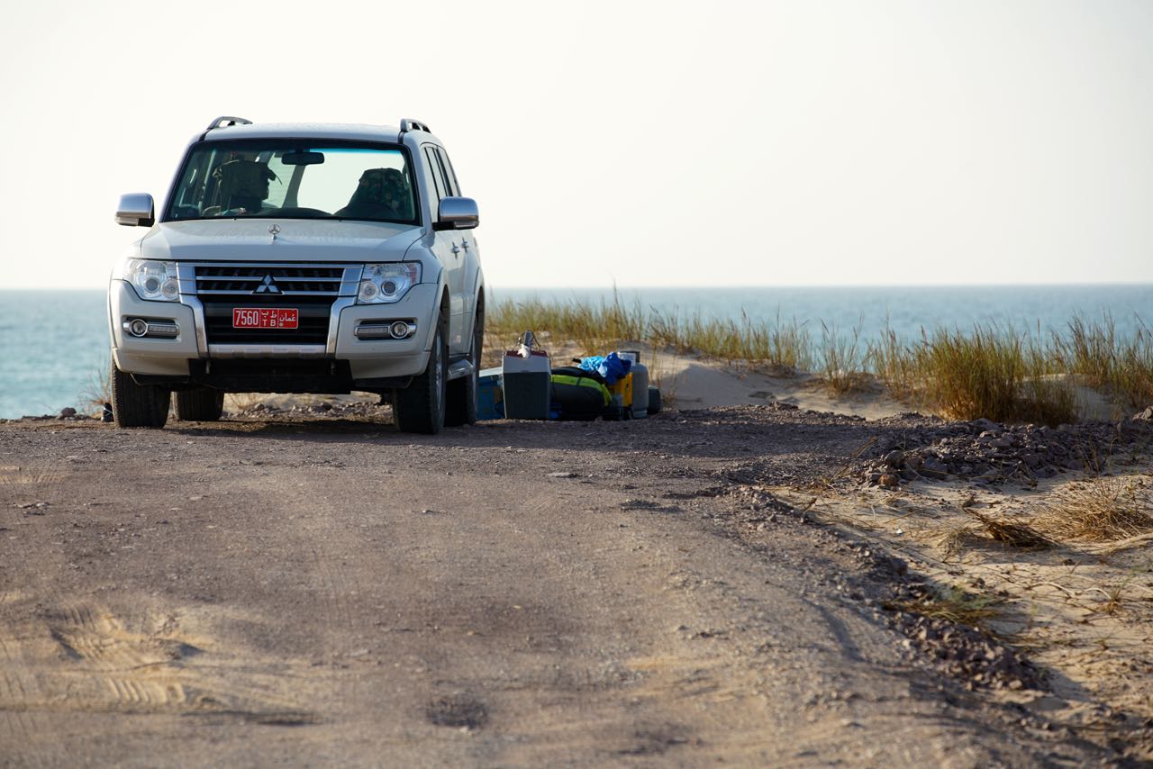 off-road driving in Oman