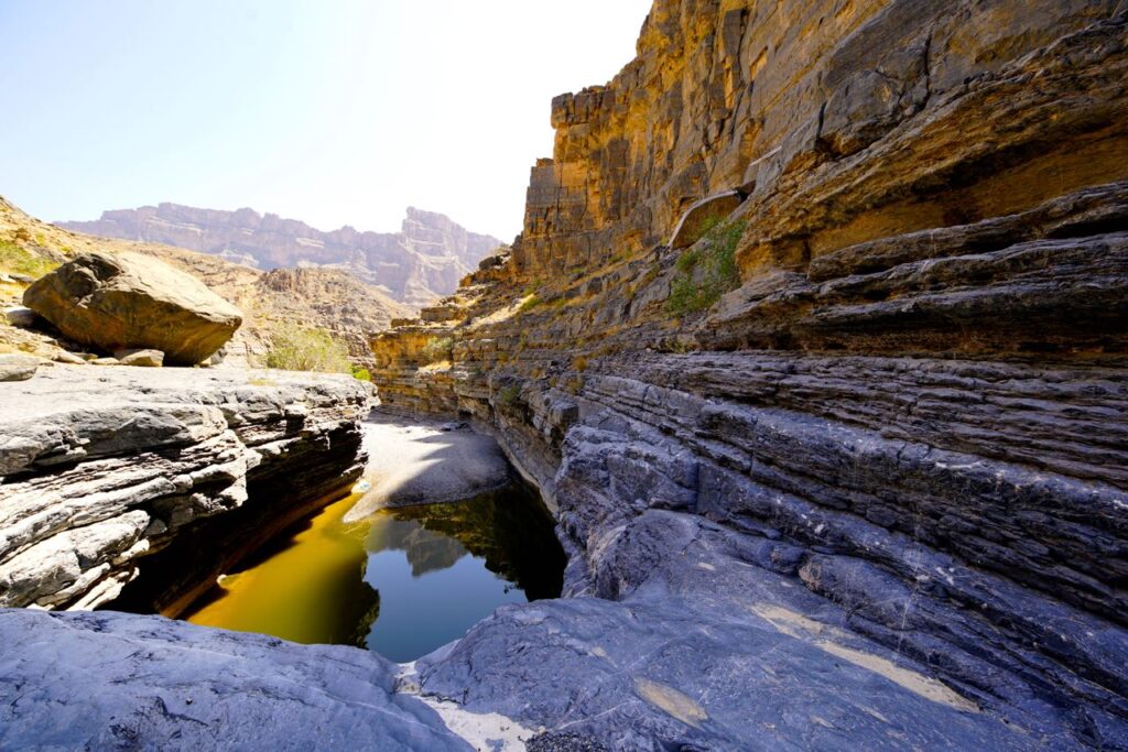 Wadi An Nakhur Canyon