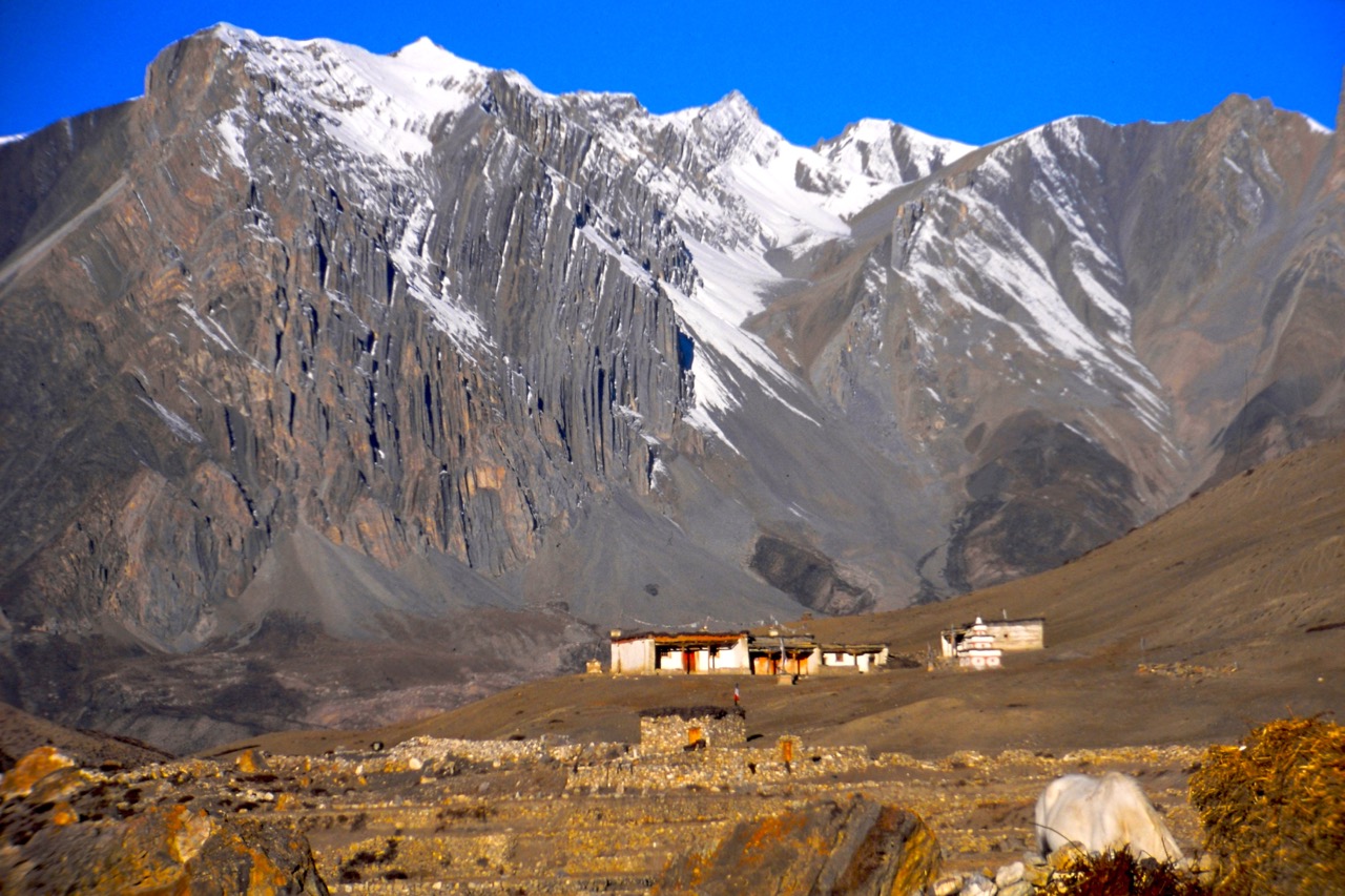 Nepal mountain village